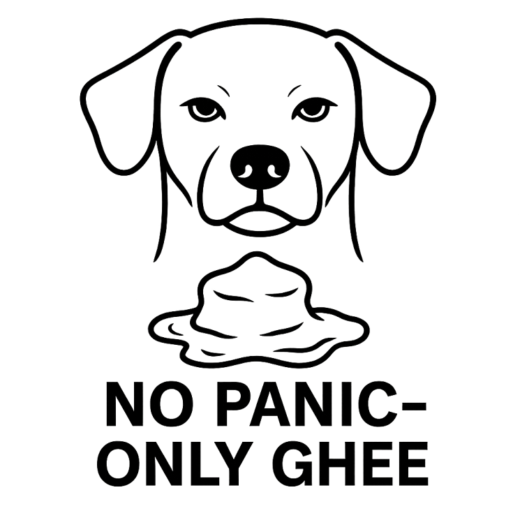 Gizmo says: no panic, only ghee